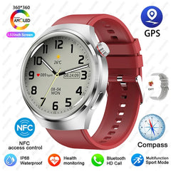 For Huawei WATCH 4 Pro Smart Watch Men  AMOLED HD Screen Bluetooth Call GPS Trajectory NFC Health Monitor Smartwatch 2025 New