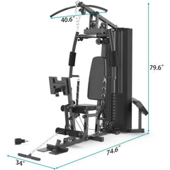 Multifunctional Home Gym – Full Body Workout Equipment