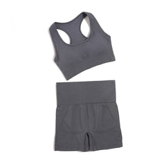WAREBALL Seamless Yoga Set – 2/3/4pcs Women's Gym Workout Tracksuit