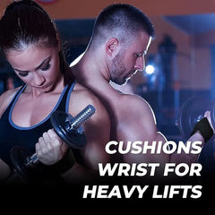 Weightlifting Wrist Straps – Adjustable Non-Slip Lifting Support
