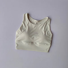 All-in-One Shockproof Sports Vest – Breathable Yoga & Running Bra