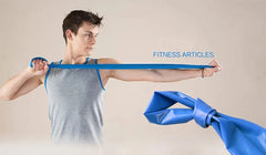 Yoga & Pilates Resistance Bands – Natural Latex Fitness Straps