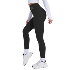 High Waist Thermal Yoga Leggings – Butt-Lifting & Push-Up Fit