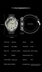 For Huawei WATCH 4 Pro Smart Watch Men  AMOLED HD Screen Bluetooth Call GPS Trajectory NFC Health Monitor Smartwatch 2025 New