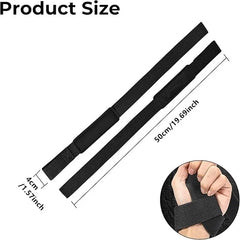 Weightlifting Wrist Straps – Adjustable Non-Slip Lifting Support