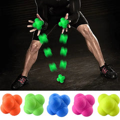 Hexagon Reaction Ball – Agility & Reflex Training for Sports & Fitness