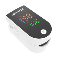 Portable Fingertip Pulse Oximeter – Blood Oxygen & Heart Rate Monitor with LED Display