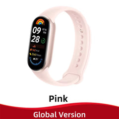 Xiaomi Smart Band 9 – 1.62" AMOLED, 21-Day Battery, Heart & SpO₂ Monitor