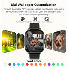 Xiaomi Smart Watch – Fitness & Heart Rate Tracker, Waterproof, Android/iOS Compatible