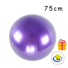 Anti-Burst Yoga Ball – Stability Exercise Ball for Home & Gym