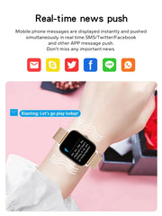 2025 Bluetooth Smartwatch – Call Answering & Fitness Tracker for Men & Women