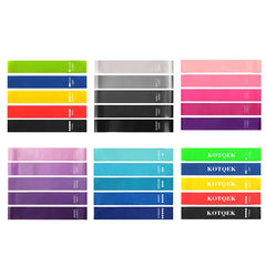 Elastic Resistance Bands – Home Training, Yoga & Pilates Fitness Bands