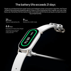 Xiaomi Smart Band 9 – 1.62" AMOLED, 21-Day Battery, Heart & SpO₂ Monitor