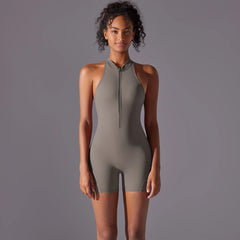 Women’s Push-Up Fitness Bodysuit – Breathable Quick-Dry Yoga & Gym Wear