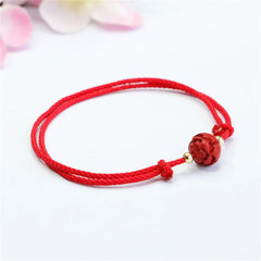 Tibetan Lotus Flower Lucky Rope Bracelet