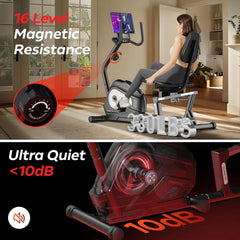 Stationary Exercise Bike – Indoor Cycling Fitness Equipment