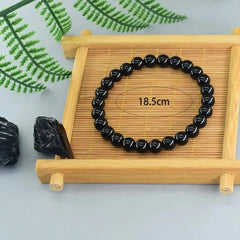 Natural Onyx & Obsidian Bracelet