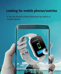 Xiaomi Smart Watch – Fitness & Heart Rate Tracker, Waterproof, Android/iOS Compatible
