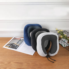 Soft U-Shaped Memory Foam Travel Pillow – Neck & Cervical Support