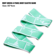 Multi-Section Yoga Resistance Band – Stretch & Training Strap