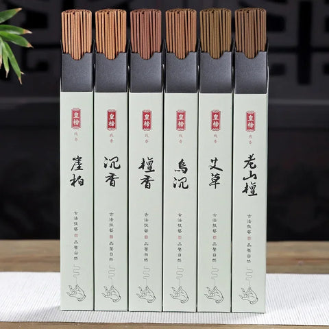 120pcs Natural Incense Sticks – Sandalwood & Agilawood for Yoga & Aromatherapy