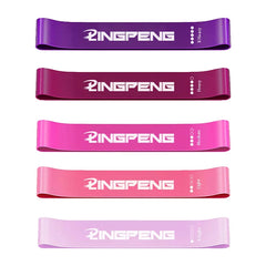 Portable Resistance Bands – Elastic Workout Bands for Yoga, Pilates & Fitness