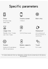 2025 Bluetooth Smartwatch – Call Answering & Fitness Tracker for Men & Women