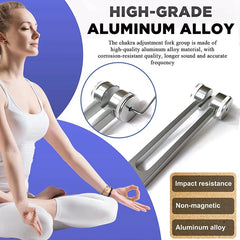 Tuning Fork Set – 128Hz, 256Hz, 512Hz for Healing & Sound Therapy