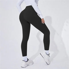 High Waist Thermal Yoga Leggings – Butt-Lifting & Push-Up Fit