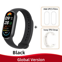 Xiaomi Smart Band 9 – 1.62" AMOLED, 21-Day Battery, Heart & SpO₂ Monitor