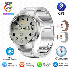 For Huawei WATCH 4 Pro Smart Watch Men  AMOLED HD Screen Bluetooth Call GPS Trajectory NFC Health Monitor Smartwatch 2025 New
