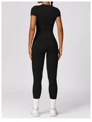 NCLAGEN Women’s Sports T-Shirt – Breathable Stretch Gym & Yoga Top
