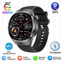 For Huawei WATCH 4 Pro Smart Watch Men  AMOLED HD Screen Bluetooth Call GPS Trajectory NFC Health Monitor Smartwatch 2025 New