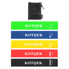 Elastic Resistance Bands – Home Training, Yoga & Pilates Fitness Bands