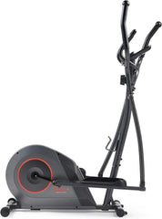 Upright Elliptical Trainer – Full-Body Cardio Machine with Pulse Sensors