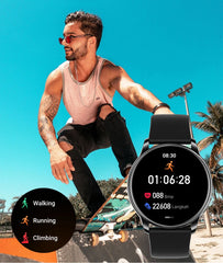 MEVADEN Y22 Smart Watch – Bluetooth Calling, Custom Dial, Fitness & Health Tracker