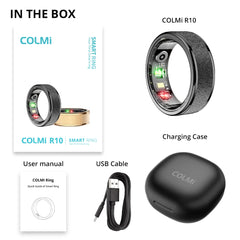 COLMI R10 Smart Ring – Health & Sleep Monitor, 5ATM Waterproof, Multi-Sport Mode