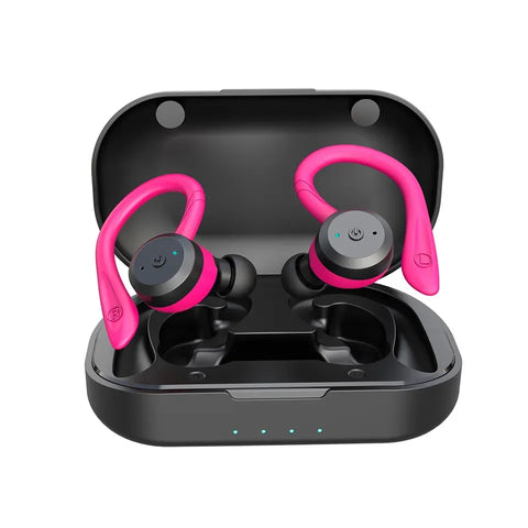 TWS Waterproof Earbuds – 20H Playtime, IPX7 Sport Bluetooth Headset