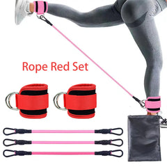 Ankle Strap Resistance Bands – Leg & Hip Strength Trainer for Home Fitness