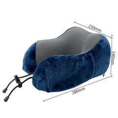 Soft U-Shaped Memory Foam Travel Pillow – Neck & Cervical Support