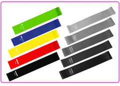 Elastic Resistance Bands – Home Training, Yoga & Pilates Fitness Bands