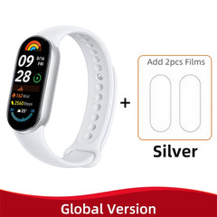 Xiaomi Smart Band 9 – 1.62" AMOLED, 21-Day Battery, Heart & SpO₂ Monitor
