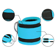 Ankle Strap Resistance Bands – Leg & Hip Strength Trainer for Home Fitness