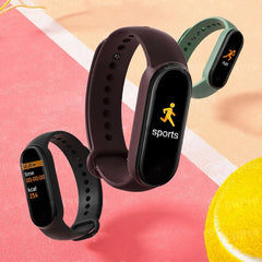 M6 Smart Watch – Fitness Tracker, Heart Rate, Blood Pressure Monitor, Waterproof