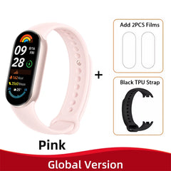 Xiaomi Smart Band 9 – 1.62" AMOLED, 21-Day Battery, Heart & SpO₂ Monitor