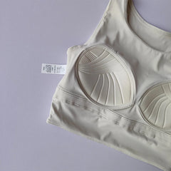 All-in-One Shockproof Sports Vest – Breathable Yoga & Running Bra