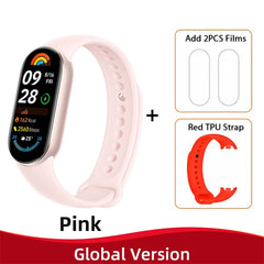 Xiaomi Smart Band 9 – 1.62" AMOLED, 21-Day Battery, Heart & SpO₂ Monitor