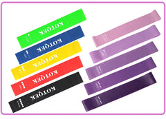 Elastic Resistance Bands – Home Training, Yoga & Pilates Fitness Bands