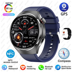 For Huawei WATCH 4 Pro Smart Watch Men  AMOLED HD Screen Bluetooth Call GPS Trajectory NFC Health Monitor Smartwatch 2025 New