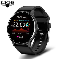 LIGE Smartwatch – Full Touch Fitness Tracker with Bluetooth Call